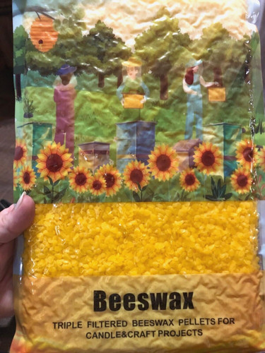 Yellow natural beeswax - yellow,